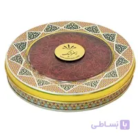 250 گرم زعفران سرگل ظرف خاتم