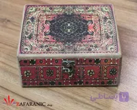 باکس هدیه چوبی زعفران