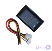 نمایشگر ولتاژ و آمپر جریان DC (قرمز – آبی)