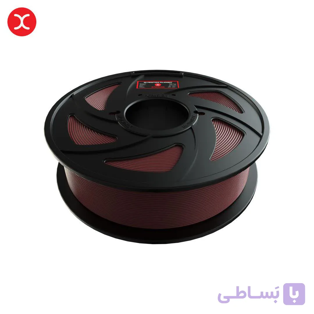 فیلامنت ABS پرمیوم رنگ قهوه ای برند ایکستروژن–Brown abs premium xtrusion