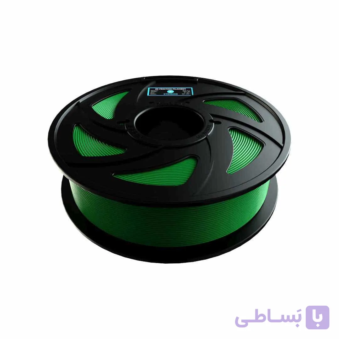 فیلامنت PLA+ رنگ سبز برند ایکستروژن—Green +pla xtrusion