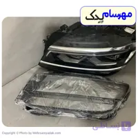 چراغ جلو و طلق چراغ تیگوان مدل ۲۰۱۷ چپ و راست
