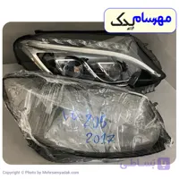 چراغ جلو و طلق چراغ بنز C200 2016 W205 چپ و راست