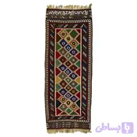 گلیم قشقایی رنگ گیاهی | 295×115 سانتیمتر