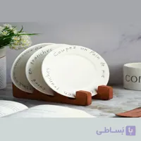 استند چوبی نگهدارنده ظروف