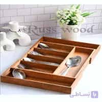 جاقاشقی نظم دهنده کشویی چوبی | قابلیت تغییر سایز و مقاوم