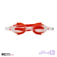 عینک شنا بچگانه با فریم و بند نارنجی، UV و Anti-Fog مدل 2175