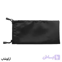 کاور و بگ عینک با ابعاد 18 در 9 سانتی‌متر، از جنس پارچه‌ای و رنگ مشکی مدل 992855