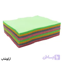 بسته 100 عددی دستمال عینک از جنس پارچه ای (مدل میوه ای ضخیم) 992073