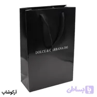 بگ، پاکت و ساک دستی هدیه عینک دولچه گابانا (Dolce & Gabbana) با طراحی رنگ مشکی مدل 992981