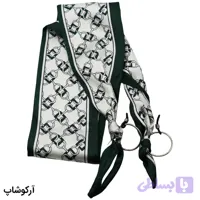 بند عینک با رنگ سبز و از جنس پارچه‌ای (طرح روسری) مدل 992619