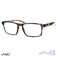 عینک مطالعه نمره +1.50 نزدیک بین، چند رنگ و دسته فنری (بهمراه قاب و دستمال) مدل 16047