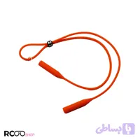 بند عینک از جنس سیلیکونی با رنگ نارنجی و مهره دار مدل 992367