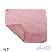 دستمال عینک از جنس میکروفایبر، رنگ صورتی و طرح دار کد 992885-1