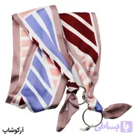 بند عینک چند رنگ و از جنس پارچه‌ای (طرح روسری) مدل 992622