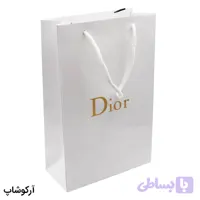 بگ، پاکت و ساک دستی هدیه عینک دیور (DIOR) با طراحی رنگ سفید مدل 992978
