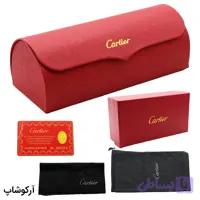 پک اورجینال عینک برند کارتیه (CARTIER) با تمام تجهیزات مدل 992851