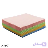 بسته 100 عددی دستمال عینک از جنس پارچه ای (سبز) مدل 992072