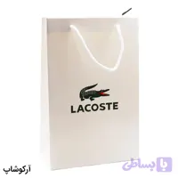 بگ، پاکت و ساک دستی هدیه عینک برند لاگوست (Lacoste) با رنگ سفید مدل 992864