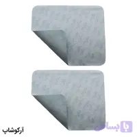 بسته 2 عددی دستمال عینک از جنس میکروفایبر، رنگ آبی و طرح دار کد 992887-2