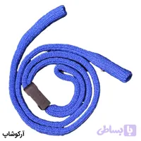 بند عینک جورابی با رنگ آبی ساده مدل 991955
