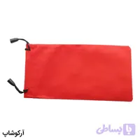 کاور و بگ عینک با ابعاد 18 در 9 سانتی‌متر، از جنس پارچه‌ای و رنگ قرمز مدل 992858