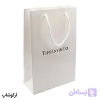 بگ، پاکت و ساک دستی هدیه عینک تیفانی (Tiffany & Co) با طراحی رنگ سفید مدل 992901