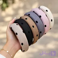 تل مو خالخالی پارچه ای
