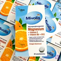 قرص 30 عددی mIVOLIS حاوی ویتامین C،منیزیم،B6،B12