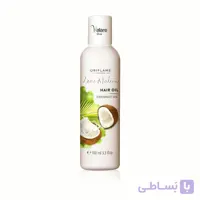 روغن نارگیل درمان ریزش مو حجم 100 میل