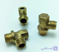 زانویی برنجی رابط بویلر اسپرسوساز صنعتی