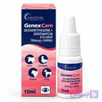 قطره درمان عفونت چشم سگ و گربه ادواکر مدل GENEXCARE