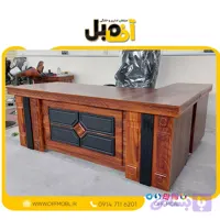 میز مدیریت غزال وکیوم 2 متری بدون ال