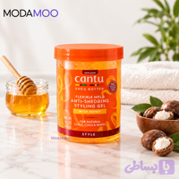 ژل ضد ریزش و حالت‌دهنده مو کنتو با عسل Cantu Shea Butter Flexible Hold Anti-Shedding Styling Gel