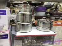 سرویس استیل 9 پارچه مارک کرکماز کد 1660