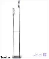آباژور ایستاده دو شعله MLG کد 200221