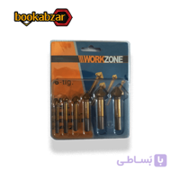 مته خزینه زاویه 90 درجه مجموعه 6 عددی برند WORKZONE