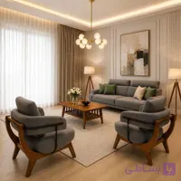 مبل راحتی هشت نفره شقایق