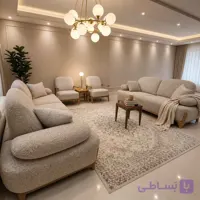 مبل راحتی هشت نفره جکدار مهتاب