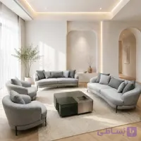 مبل راحتی هشت نفره خزر