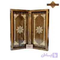 تخته نرد چوب روسی طرح گل