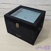 کنسول 3طبقه درب شیشه ای