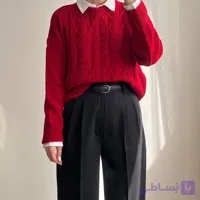 پلیور بافت گندم