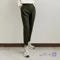 شلوار مام فوتر سبز کله غازی