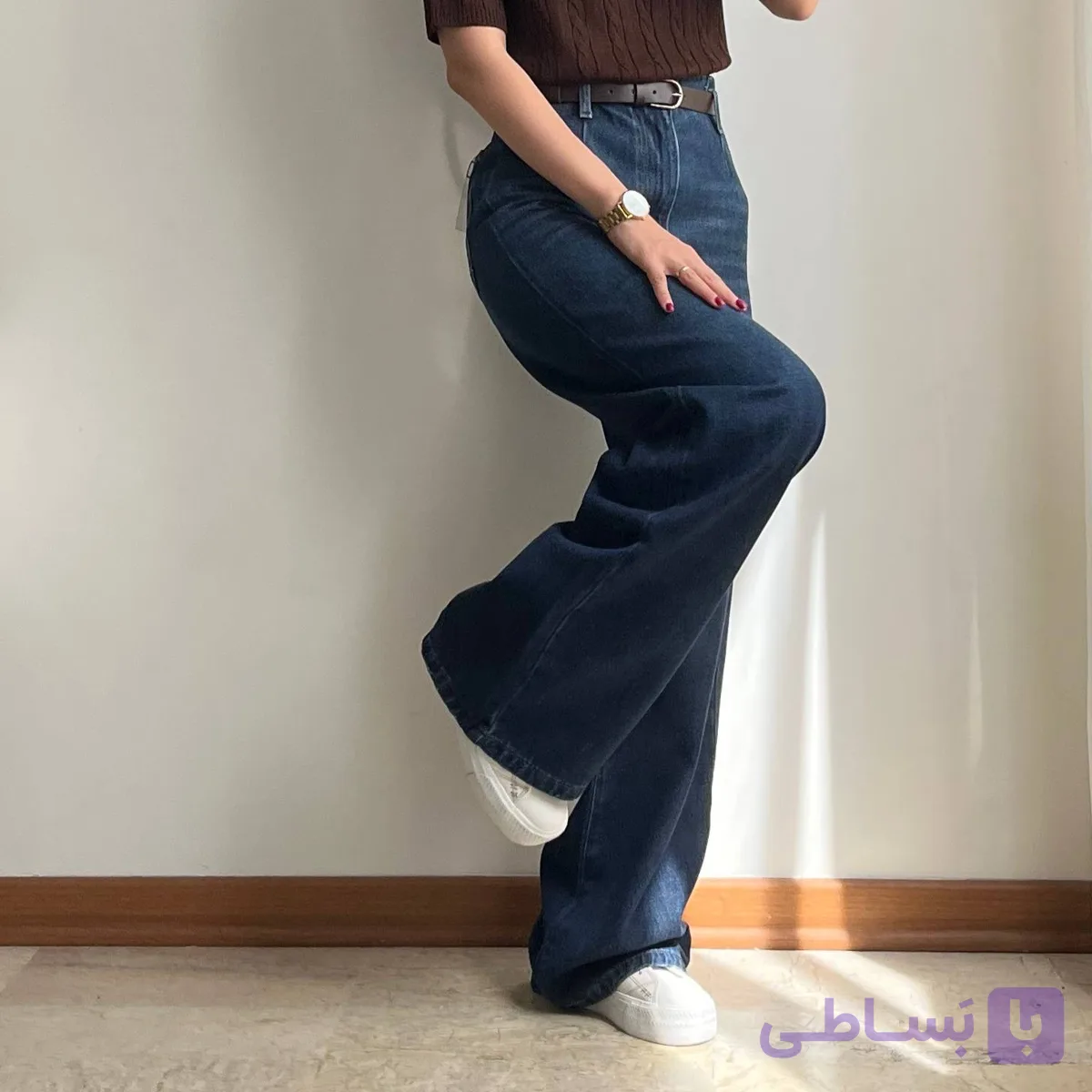 شلوار جین وایدلگ روزالی ۹۸۷