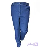 لباس کار ایمنی کاپشن شلوار لی | دوخت صنعتی ۲ سوزنه، مناسب ریخته‌گری و آهنگری با چاپ تامپو تبلیغاتی