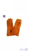 دستکش هوبارت جوشکاری American safety دستکش ضد حرارت استردار کتان دستکش هوبارت جوشکاری چرمی پاکستانی داخل کولار