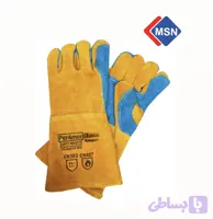 دستکش اشتبالت گاوی تمام با چرم سیم دوزی شده طرح آلمانی