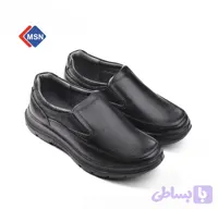 کفش اداری مدل آریا APOLO مدل بند دار زیره تی پی یو TPU کفش آپولو با چرم طبیعی و با زیره با کیفیت پی یو PU با بهترین متریال درجه ۱ حرفه ای