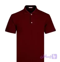 تیشرت یقه دار مردانه زرشکی پارچه ضخیم 280 گرمی و دوخت صنعتی با برند دلخواه شما دوخت درجه یک الوکس